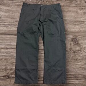 Oakley Pants Men's 42x30 Black Straight Fit Casual Flat Front D2